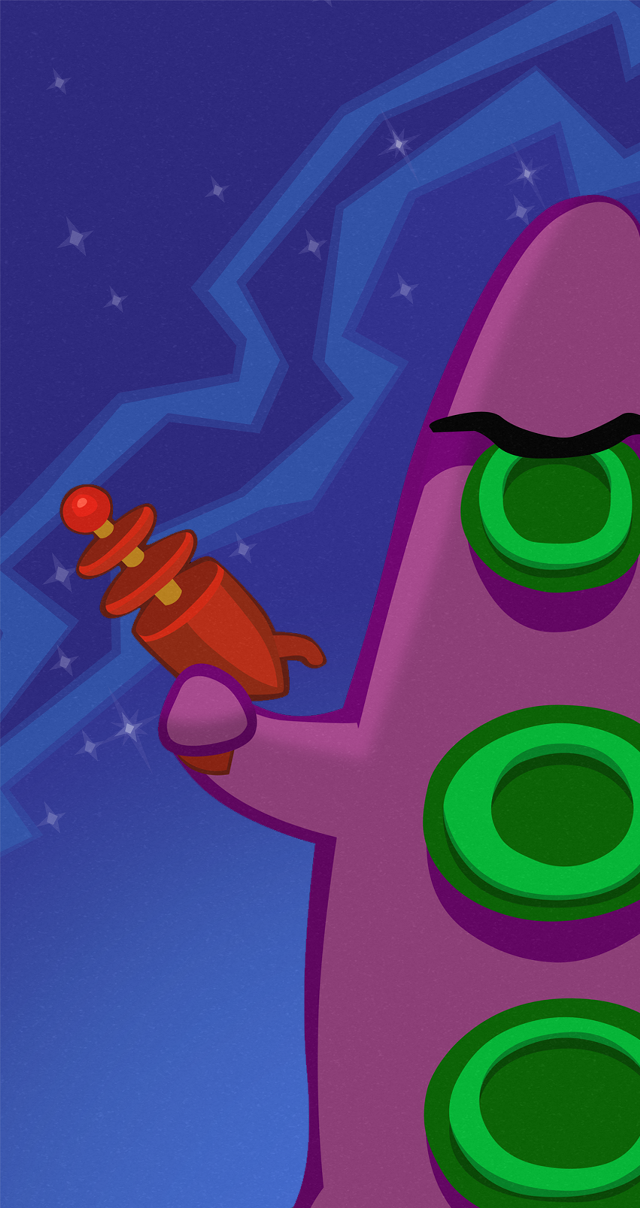 Cartoon character toy spaceship stars free wallpaper - medium preview image