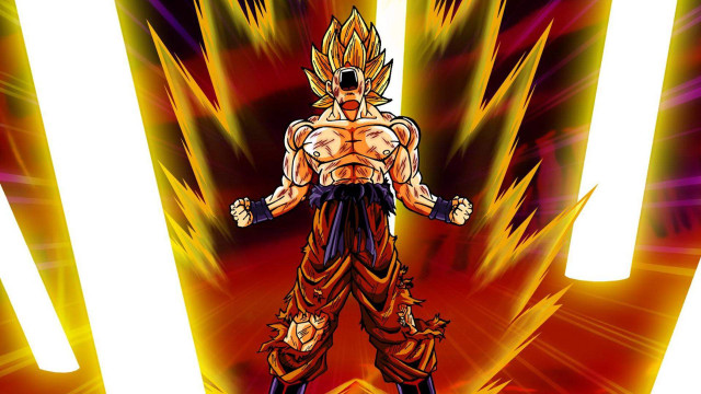 Dragon ball character yellow red free wallpaper - medium preview image