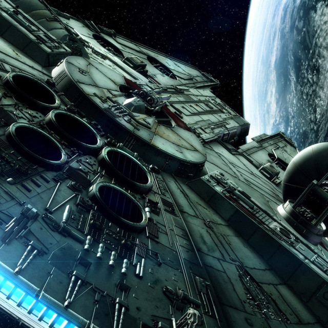 Star wars ship space planet free wallpaper - medium preview image