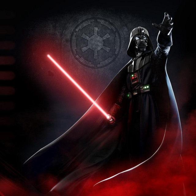 Darth vader red smoke lightsaber free wallpaper - medium preview image