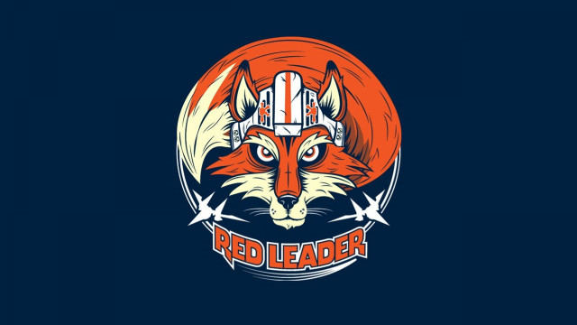 Red fox helmet red leader free wallpaper - medium preview image