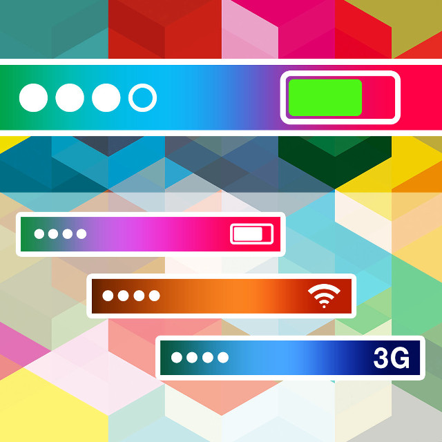 Colorful background variety colored buttons free wallpaper - medium preview image