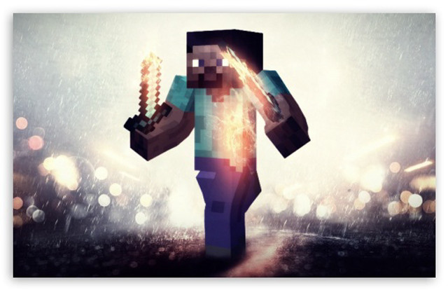Man glowing object dark room free wallpaper - medium preview image