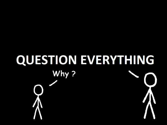 Question everything why stick figure free wallpaper - medium preview image