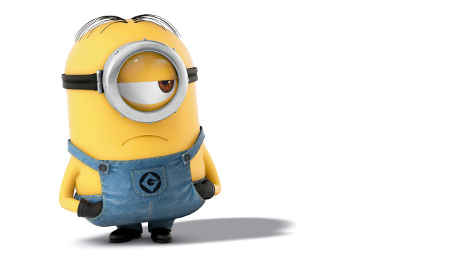 Cartoon character funny look eyes free wallpaper - medium preview image