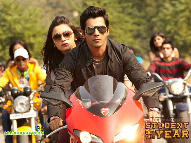 Man woman motorcycle ride road free wallpaper - medium preview image