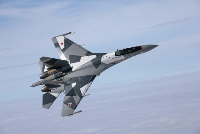 Fighter jet red star alegarsimov free wallpaper - medium preview image