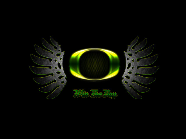 Green black wallpaper wings side free wallpaper - medium preview image
