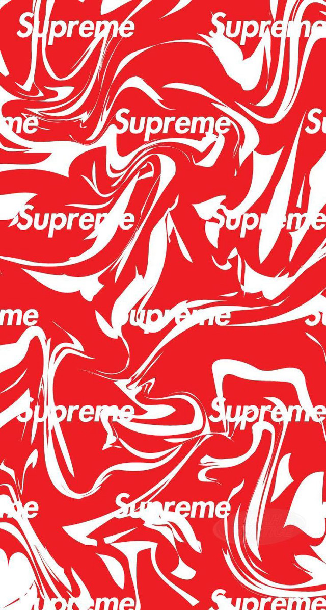 Red white background supreme white free wallpaper - medium preview image