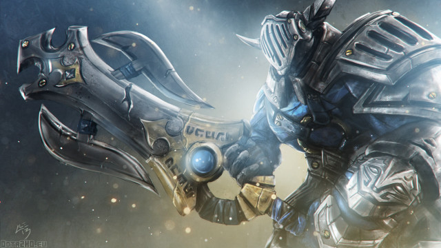Futuristic creature huge head massive free wallpaper - medium preview image
