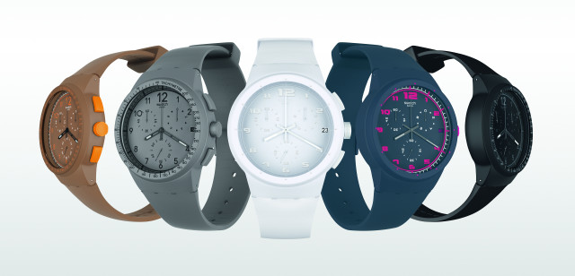 Watches group white surface black free wallpaper - medium preview image