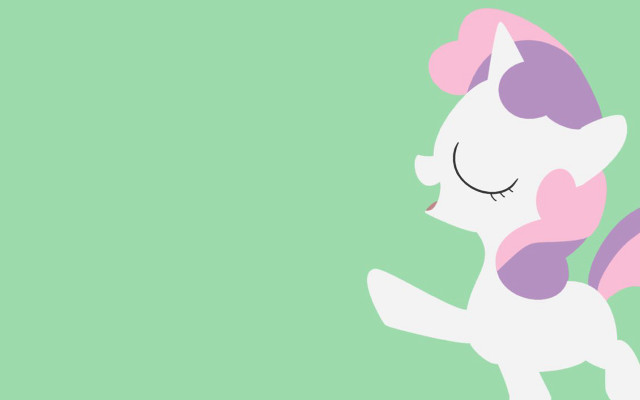 Pink purple pony heart nose free wallpaper - medium preview image
