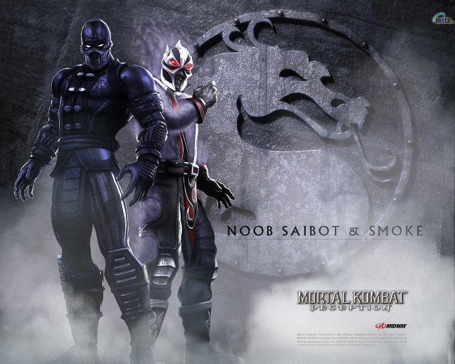Ninja knight characters standing dark free wallpaper - medium preview image