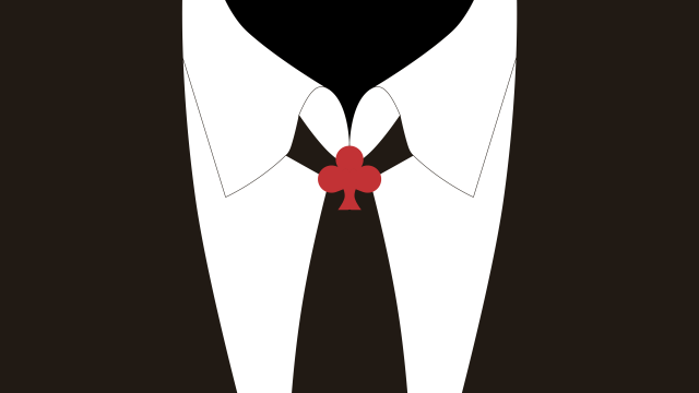 Black white man tie bow free wallpaper - medium preview image