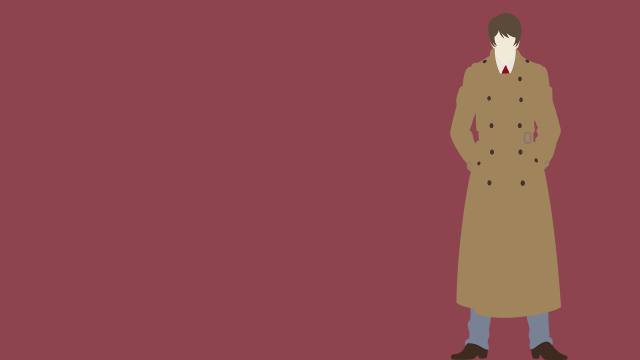 Man trench coat hands pockets free wallpaper - medium preview image