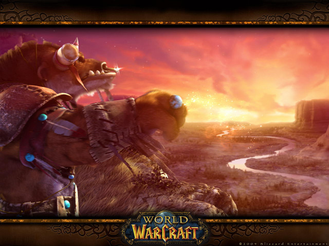 Horse man desert fantasy sunset free wallpaper - medium preview image