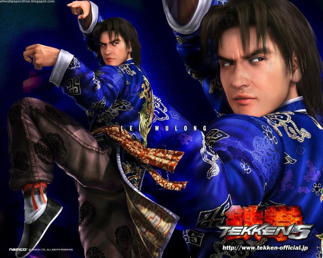 Man blue outfit holding sword #3 free wallpaper - medium preview image
