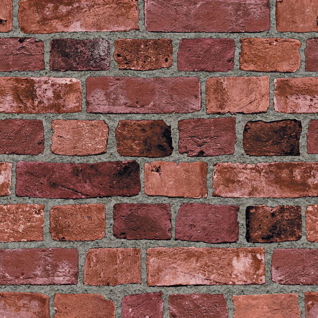 Brick wall brown red light free wallpaper - medium preview image