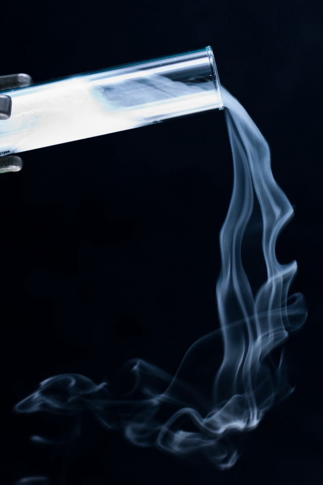 Pipe smoke black background white free wallpaper - medium preview image