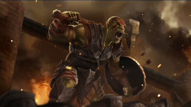 Man costume hammer fire sky free wallpaper - medium preview image
