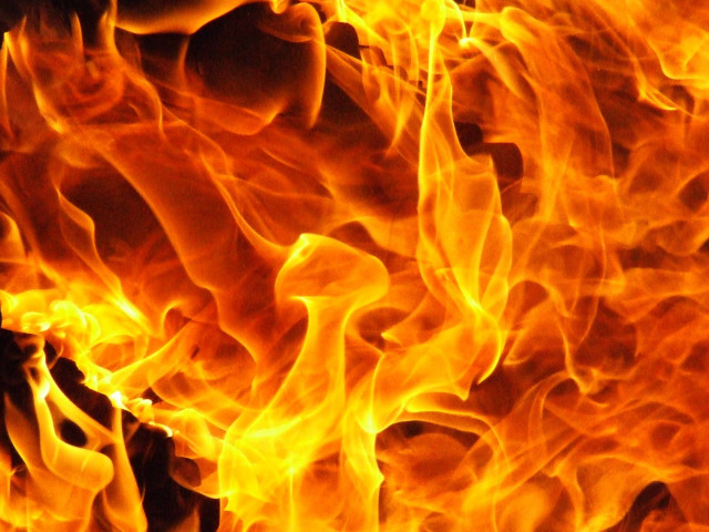 Blazing fire gone in the free wallpaper - medium preview image