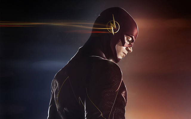 Man flash suit dark hands free wallpaper - medium preview image