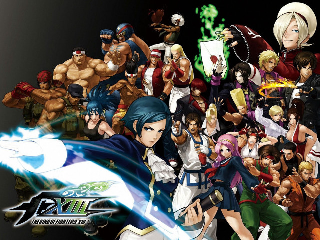 Anime characters swords group action #5 free wallpaper - medium preview image