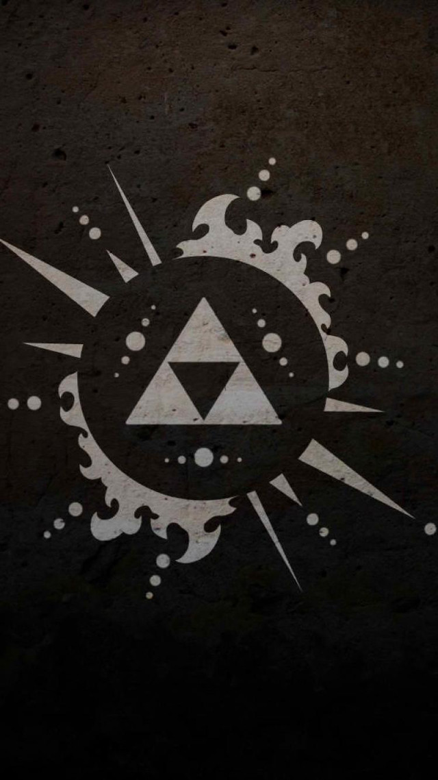 Black white triangle paint splash free wallpaper - medium preview image