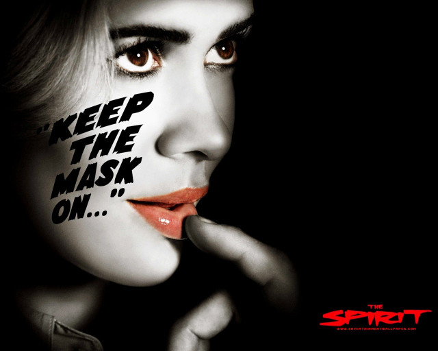 Woman face words black background free wallpaper - medium preview image