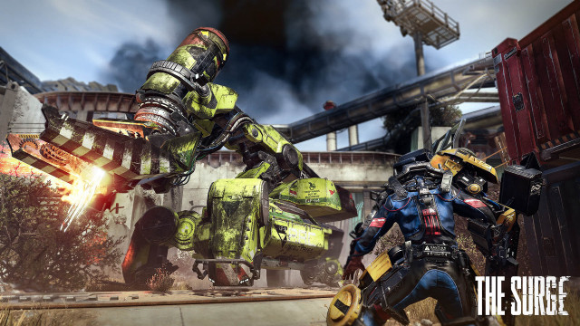 Robots fighting video game giant free wallpaper - medium preview image