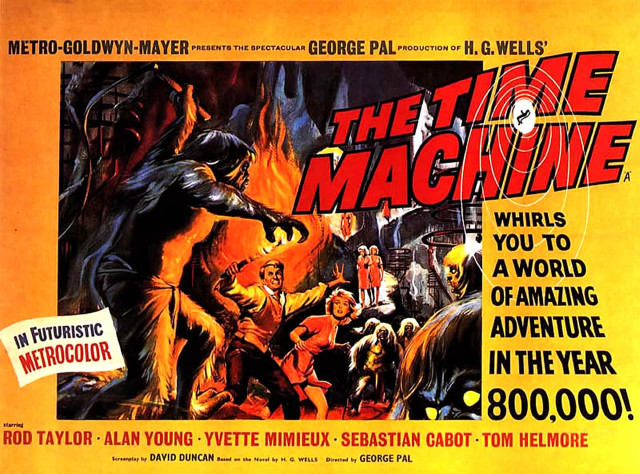 Time machine movie poster cast free wallpaper - medium preview image