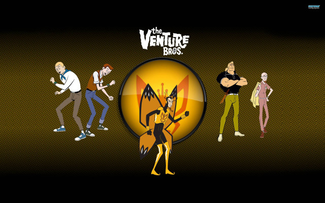 Cartoon characters group black background #7 free wallpaper - medium preview image