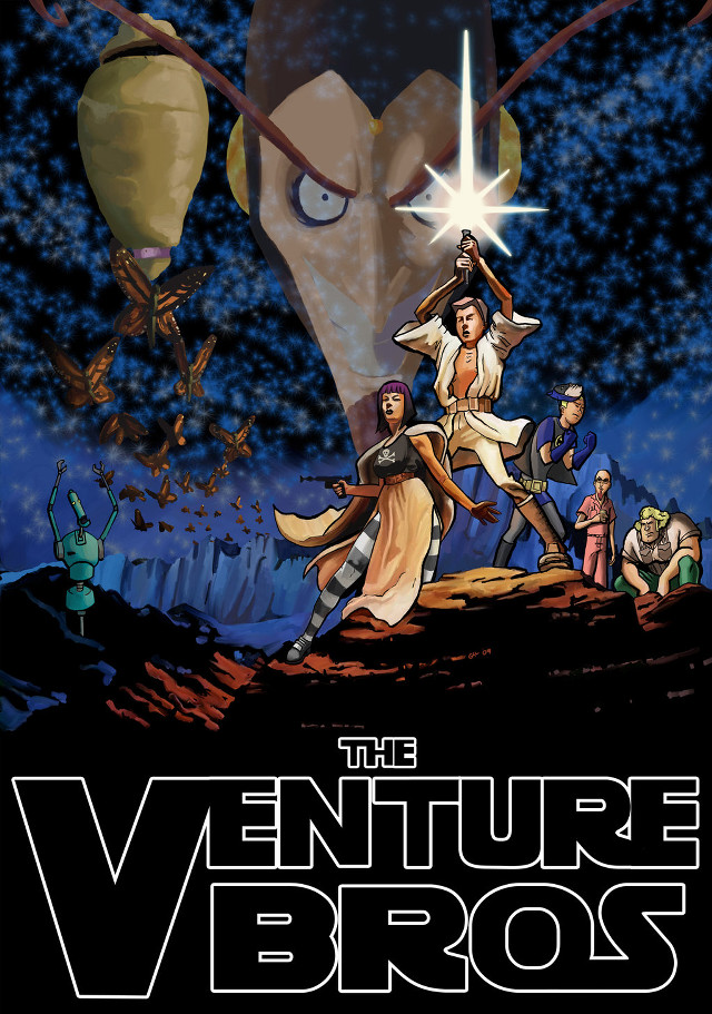 Adventure bros movie poster #2023 free wallpaper - medium preview image