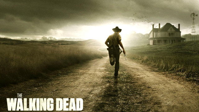 Man walking dirt road gun free wallpaper - medium preview image