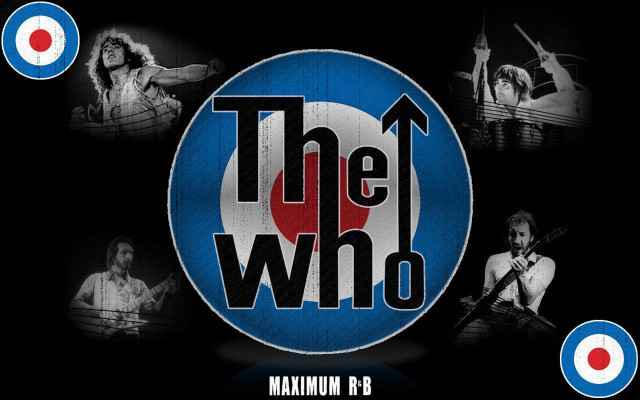 Group guitars who logo figuration free wallpaper - medium preview image