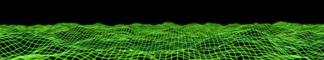Green black wavy pattern shapes free wallpaper - medium preview image