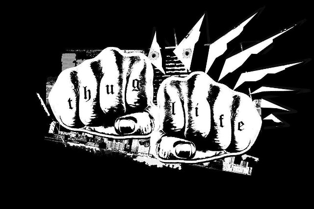 Hands knife fork city drawing free wallpaper - medium preview image