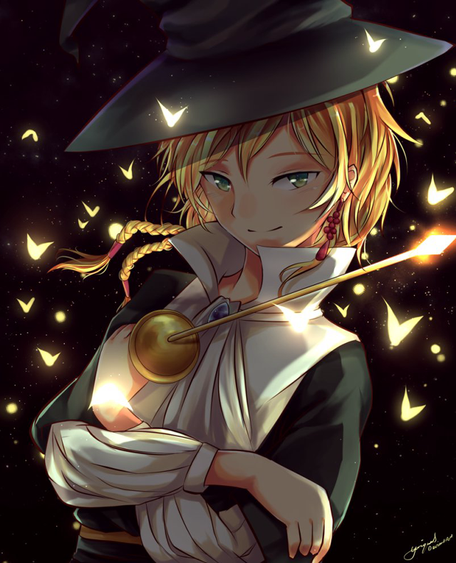Witch hat wand magic realist free wallpaper - medium preview image