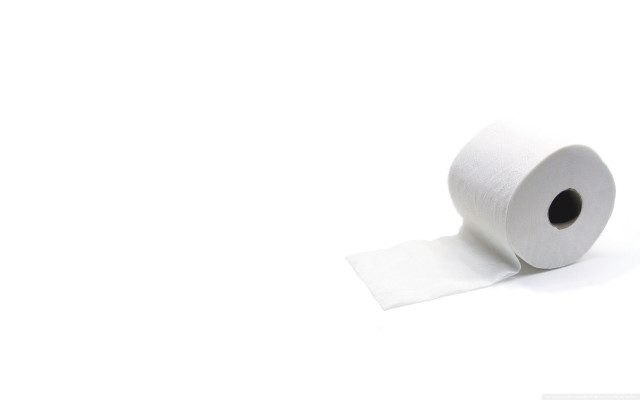 Toilet paper white background floor free wallpaper - medium preview image