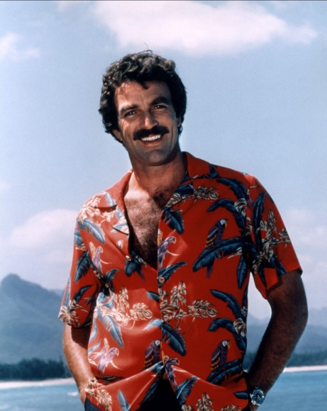 Man red shirt boat water free wallpaper - medium preview image