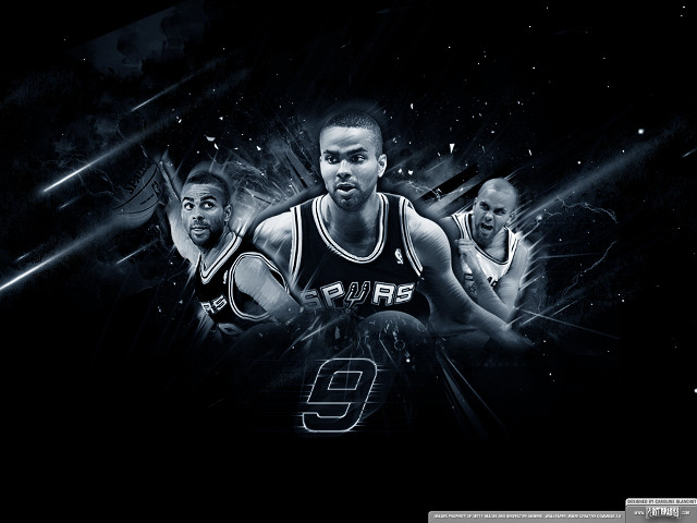 Basketball players black background stars free wallpaper - medium preview image