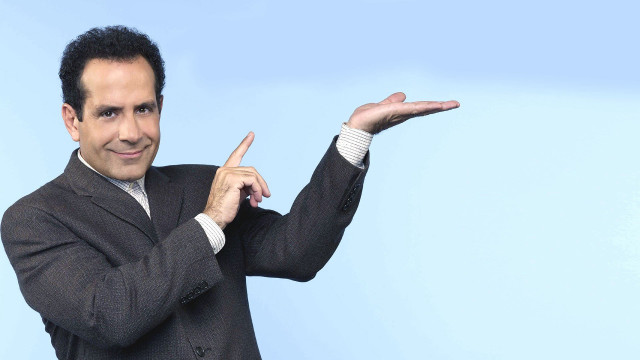 Man suit pointing hand outside free wallpaper - medium preview image