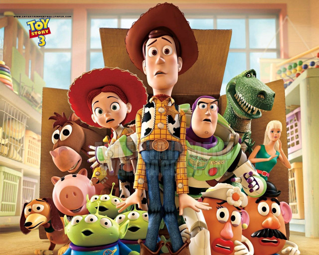 Cartoon character toy story store free wallpaper - medium preview image