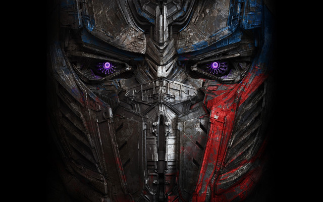 Robot face blue eyes stripes free wallpaper - medium preview image