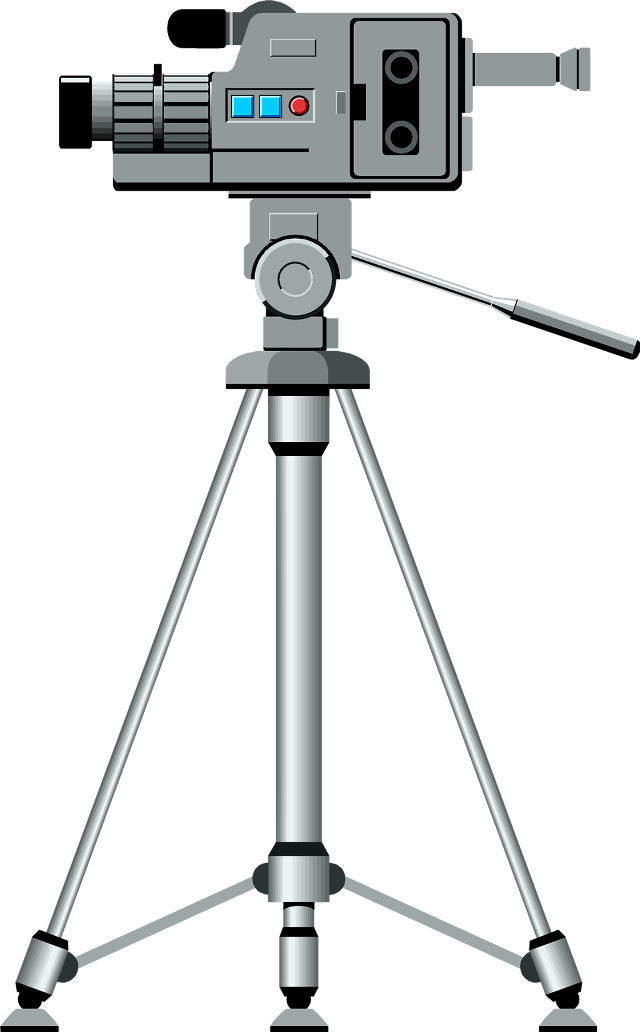 Camera tripod black background red free wallpaper - medium preview image