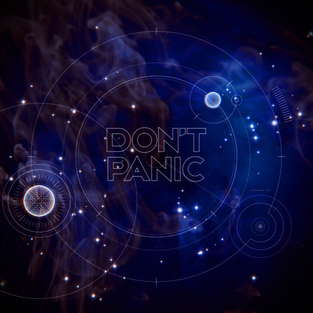 Blue circle space constellation milkyway free wallpaper - medium preview image