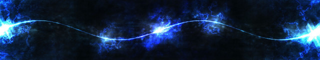 Blue wave light black background free wallpaper - medium preview image