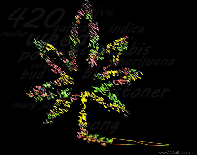 Colorful snowflake black background words free wallpaper - medium preview image