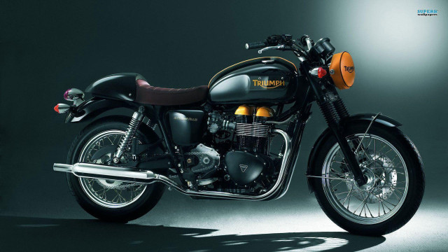 Black motorcycle dark room light free wallpaper - medium preview image
