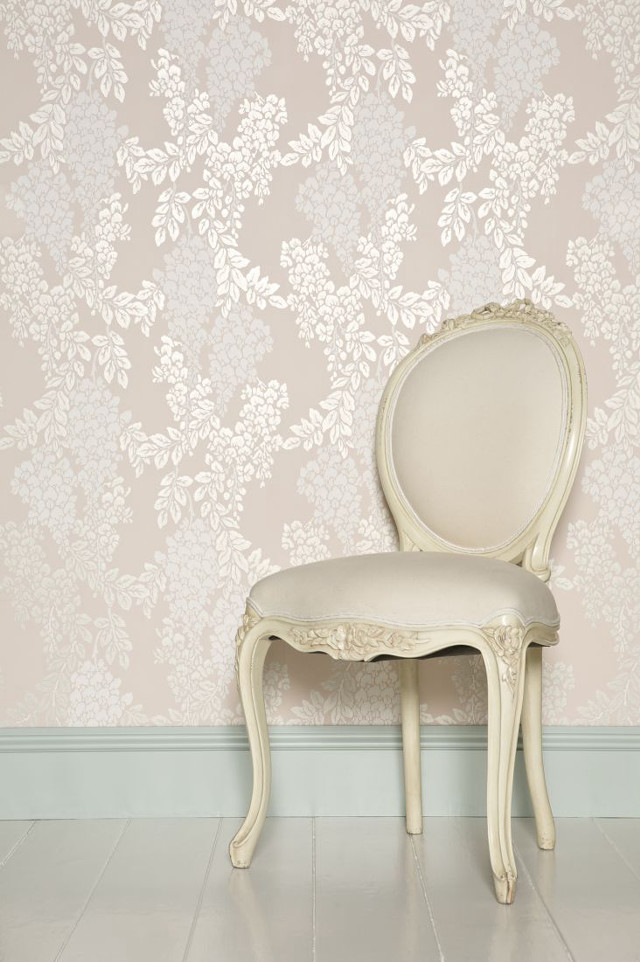 Chair flower wallpaper pale pattern free wallpaper - medium preview image